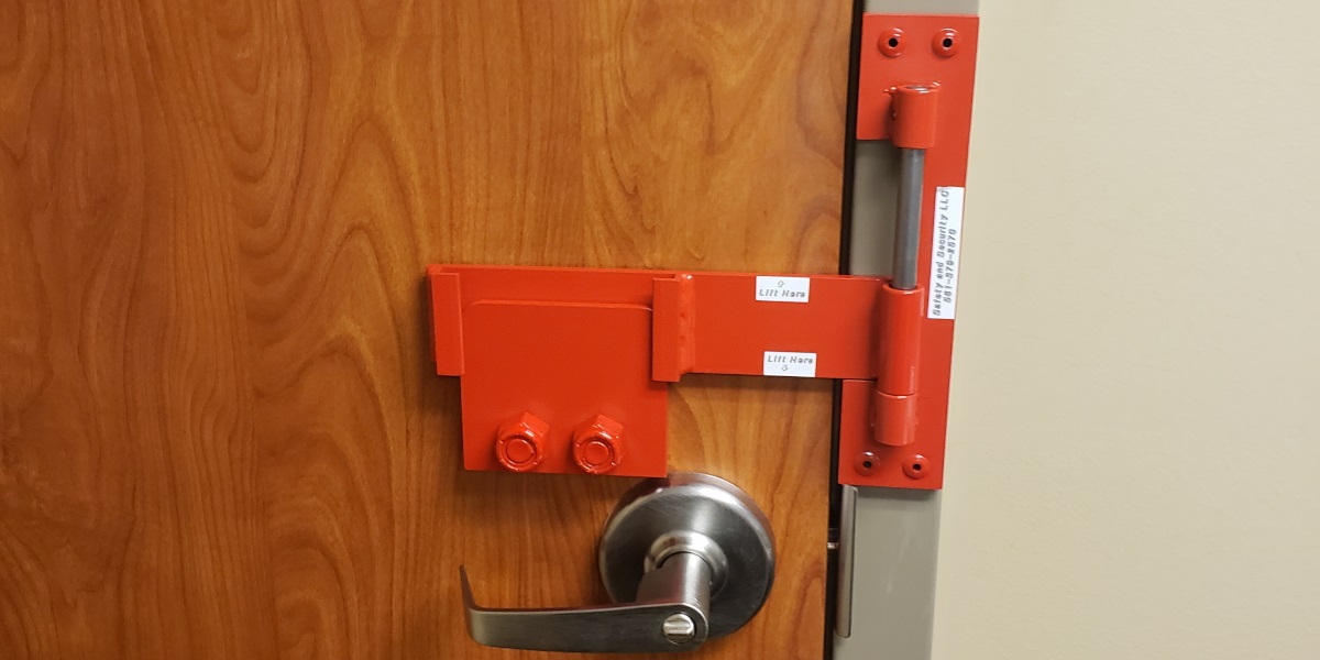 door-barrier-lock-in-use